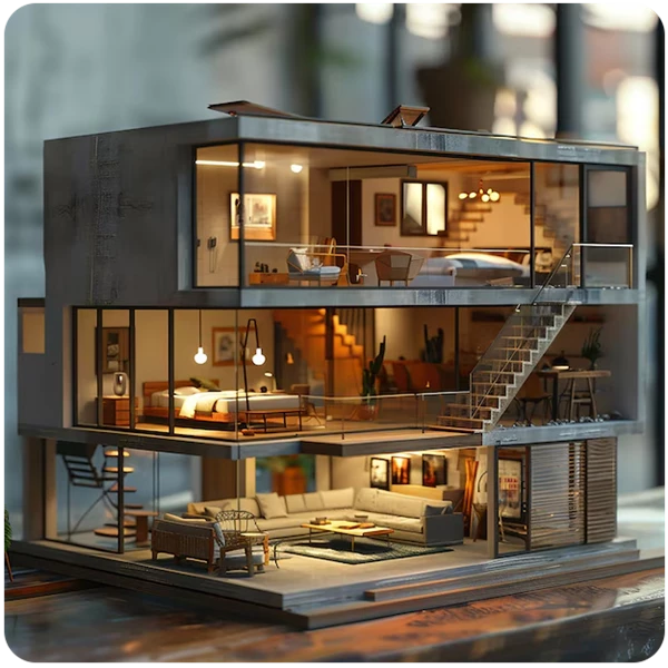 Golden rock construction and interiors