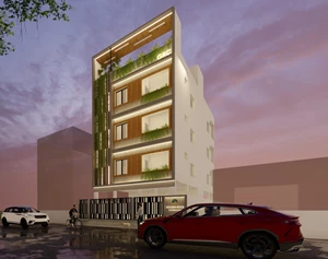 Golden rock construction and interiors